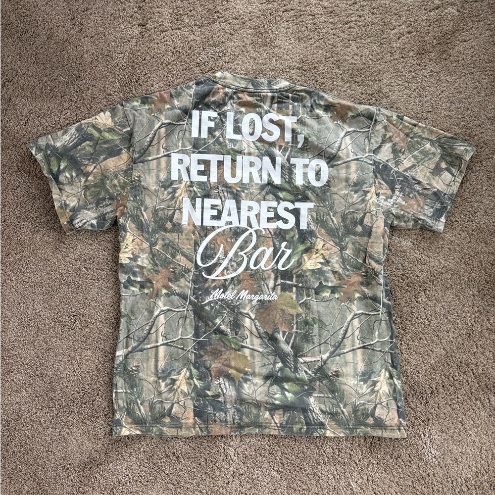 Motel Margarita Camo Graphic T-Shirt